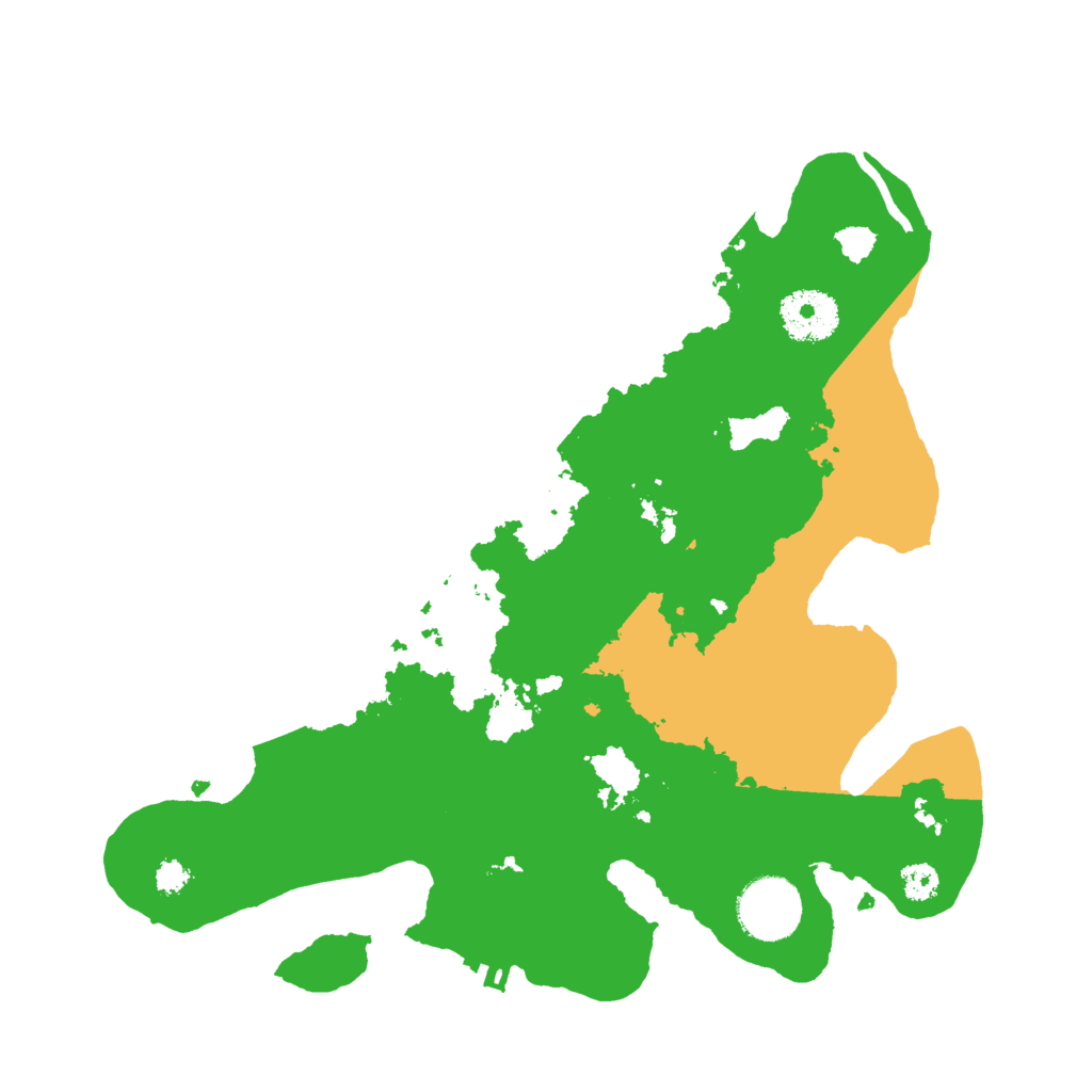 Biome Rust Map: Procedural Map, Size: 3000, Seed: 1749065