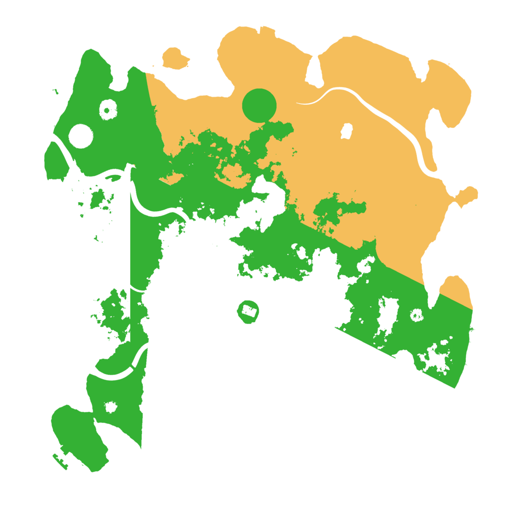 Biome Rust Map: Procedural Map, Size: 4000, Seed: 4233