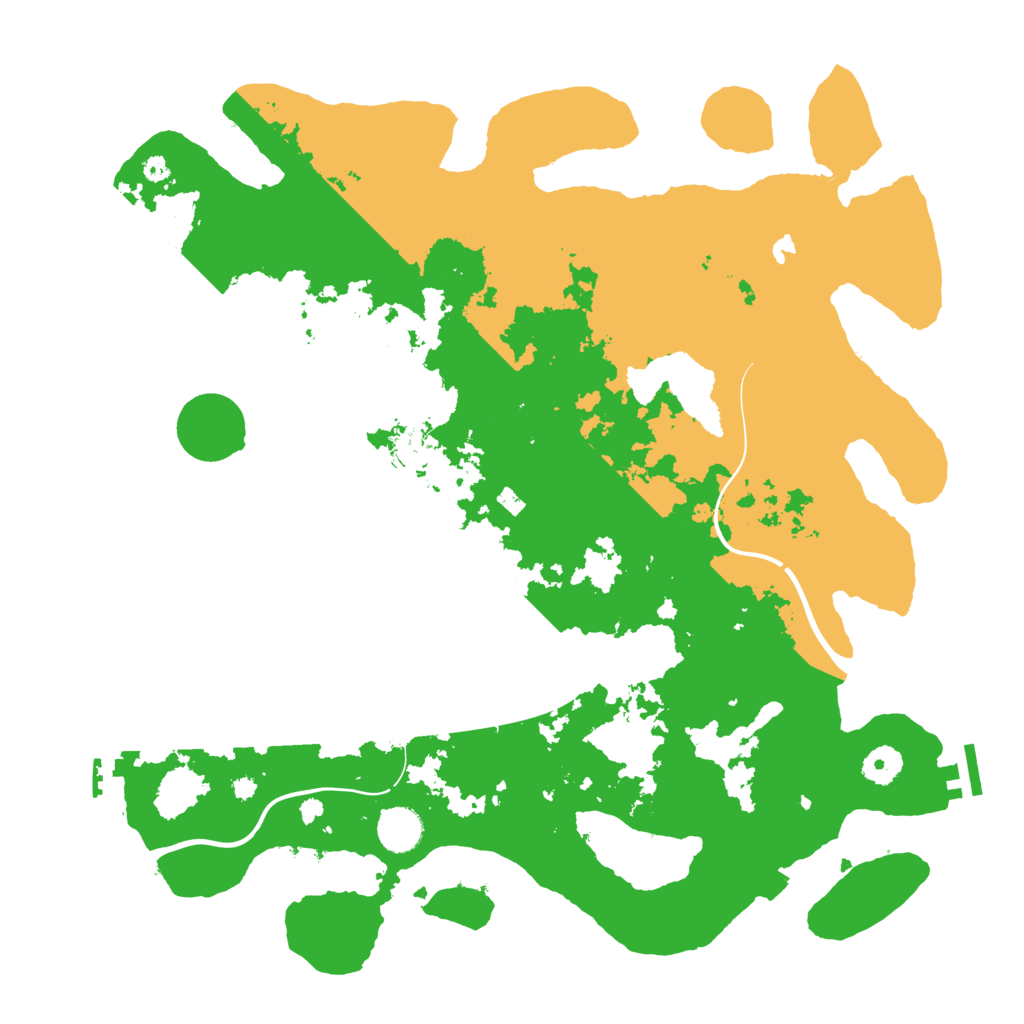 Biome Rust Map: Procedural Map, Size: 4000, Seed: 1090943171