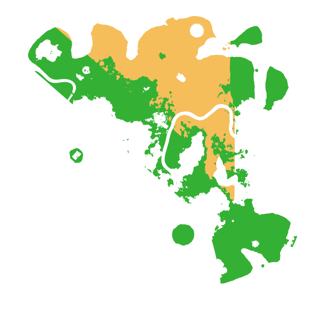 Biome Rust Map: Procedural Map, Size: 4000, Seed: 243412516