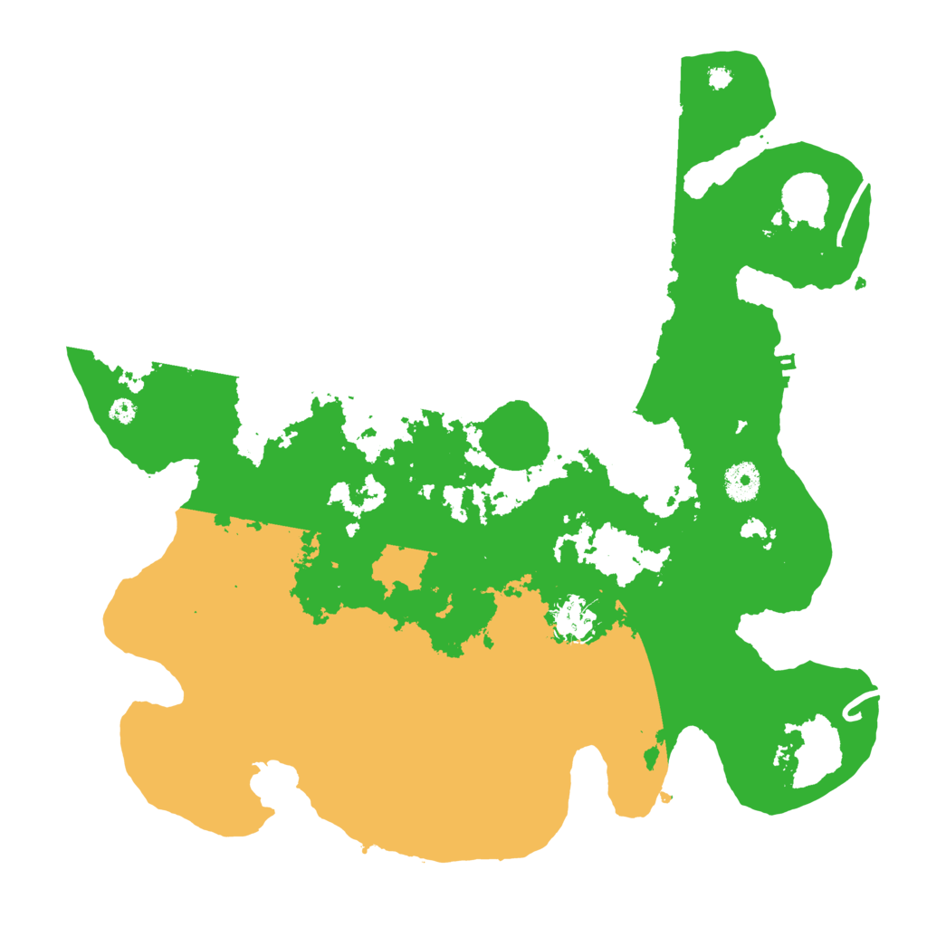 Biome Rust Map: Procedural Map, Size: 3700, Seed: 34361379