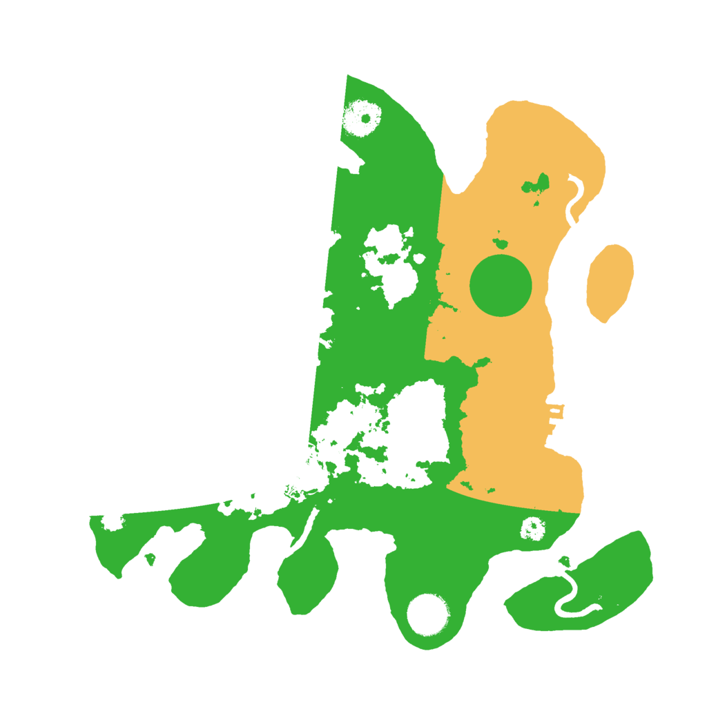 Biome Rust Map: Procedural Map, Size: 3000, Seed: 1350587306
