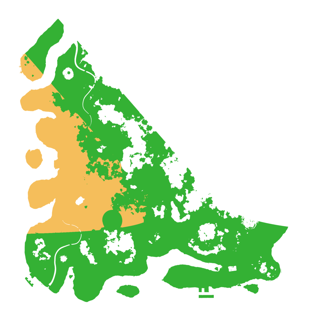 Biome Rust Map: Procedural Map, Size: 4275, Seed: 42700