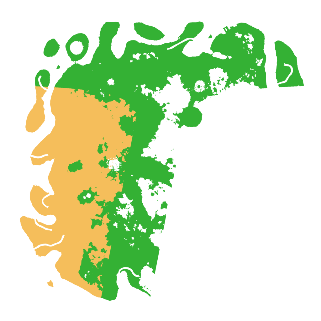 Biome Rust Map: Procedural Map, Size: 4250, Seed: 1632401625