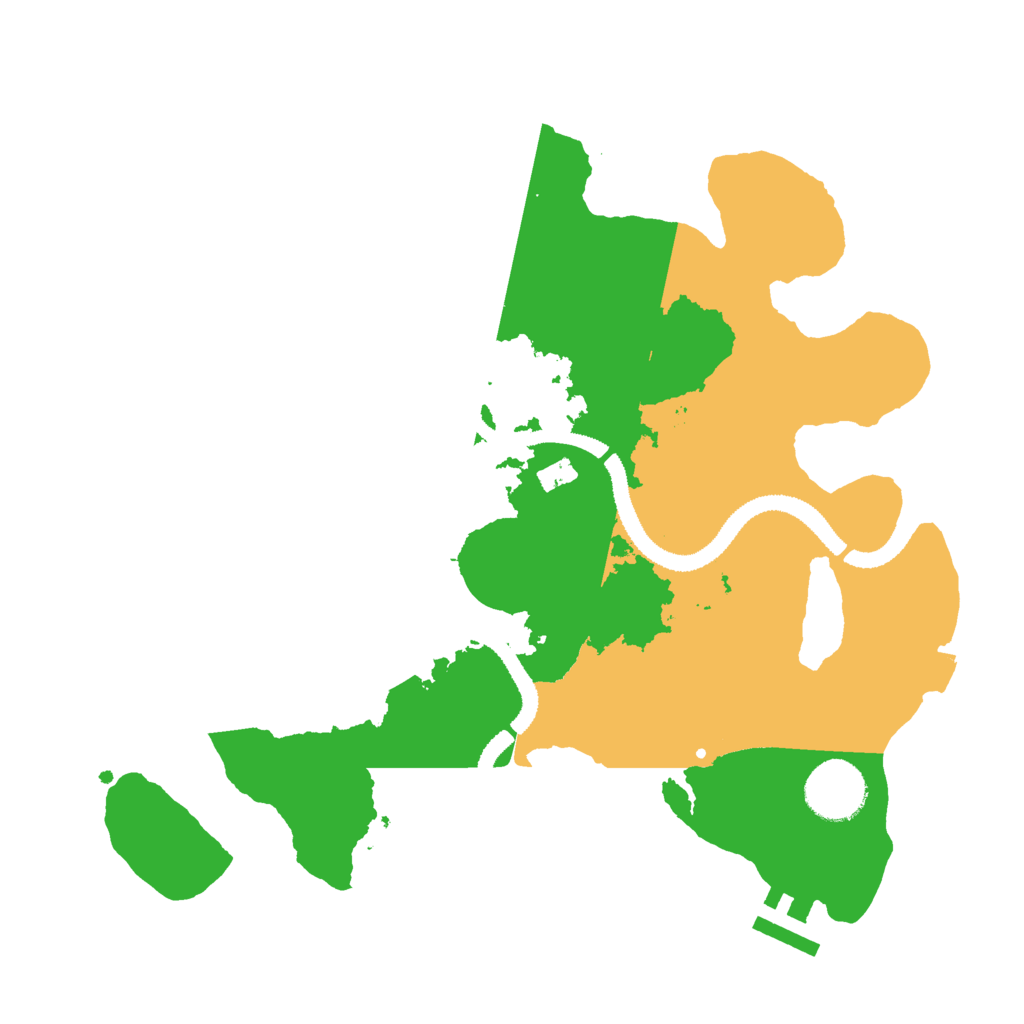 Biome Rust Map: Procedural Map, Size: 3000, Seed: 1469717249