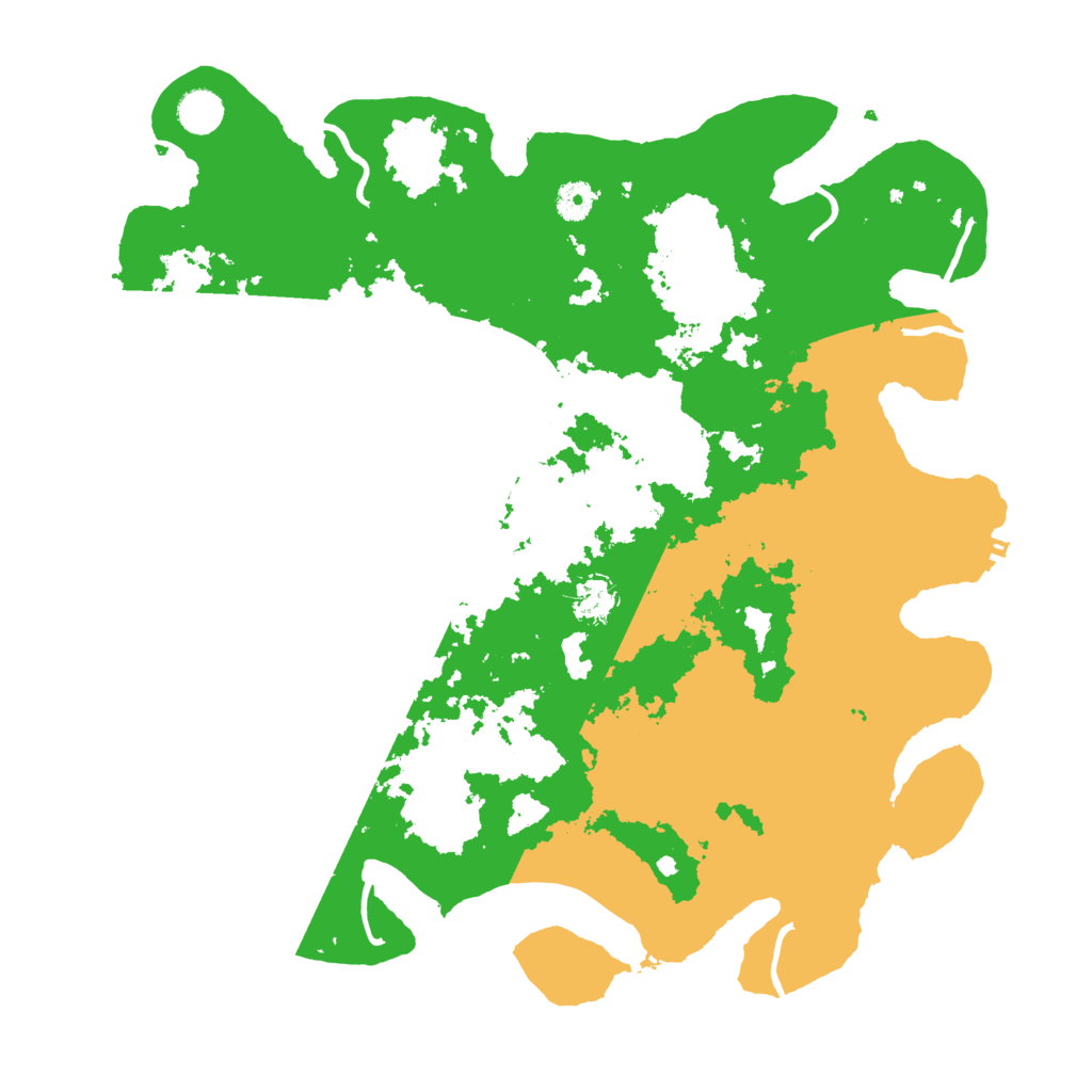 Biome Rust Map: Procedural Map, Size: 4250, Seed: 97988432
