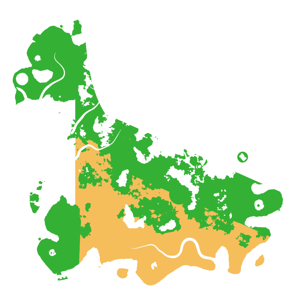 Biome Rust Map: Procedural Map, Size: 4500, Seed: 1756913903