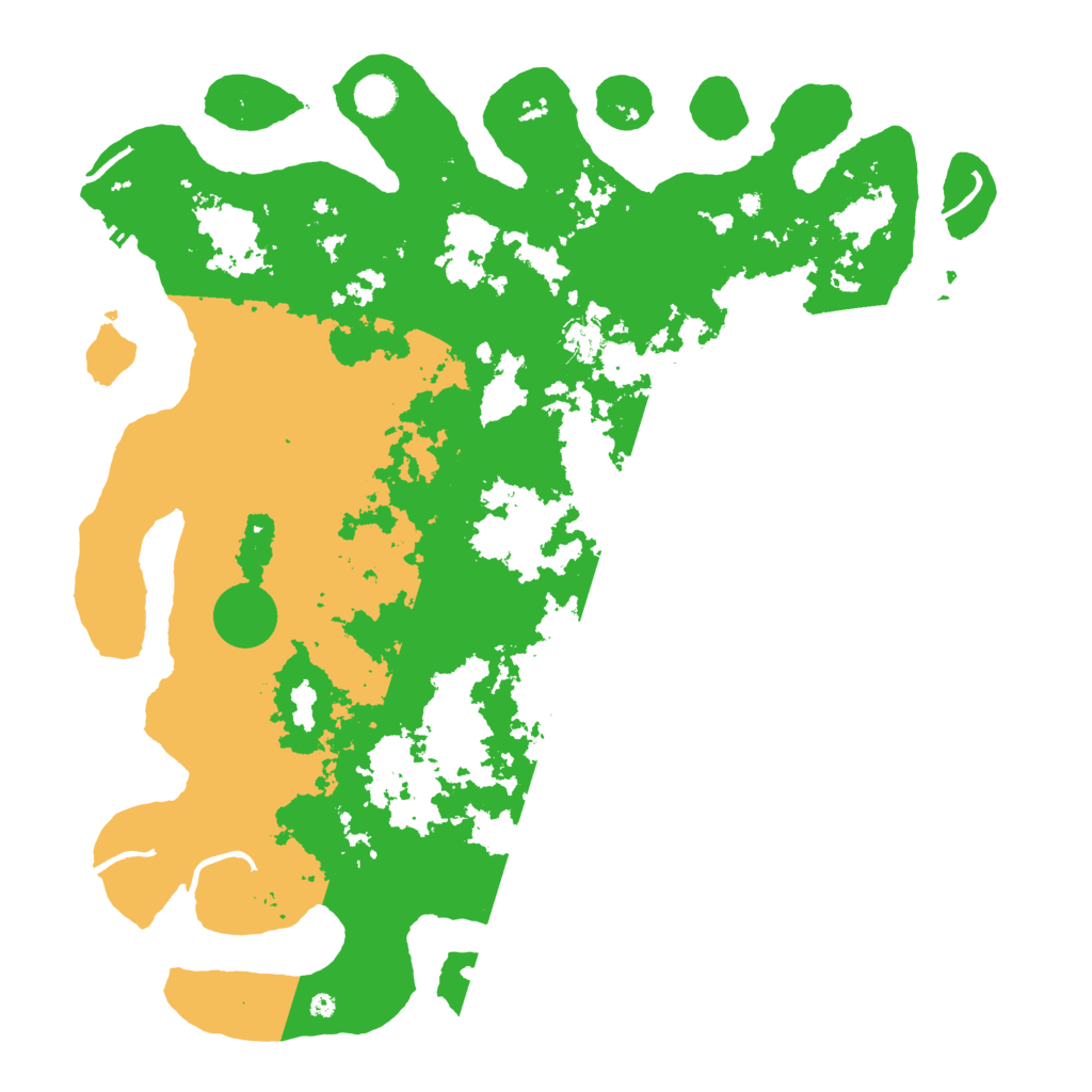 Biome Rust Map: Procedural Map, Size: 4500, Seed: 1498430414