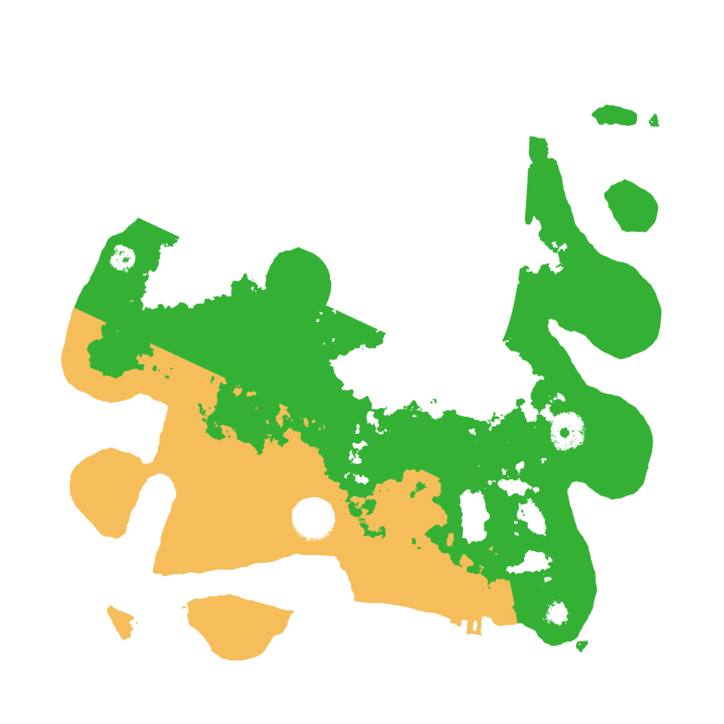Biome Rust Map: Procedural Map, Size: 3000, Seed: 1939826444