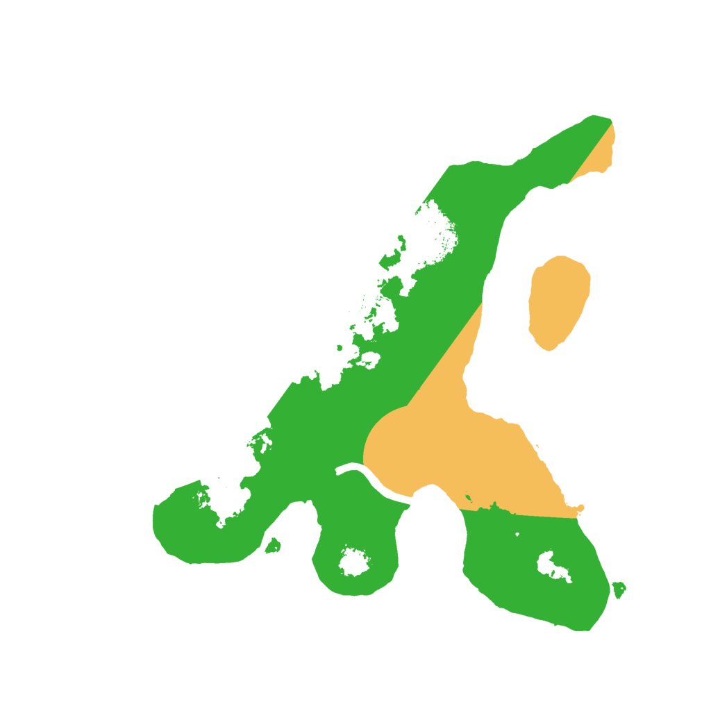 Biome Rust Map: Procedural Map, Size: 2250, Seed: 5435