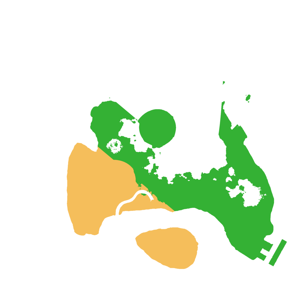 Biome Rust Map: Procedural Map, Size: 2200, Seed: 455