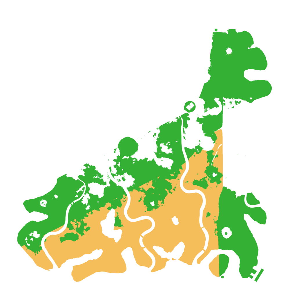 Biome Rust Map: Procedural Map, Size: 4250, Seed: 1133840156