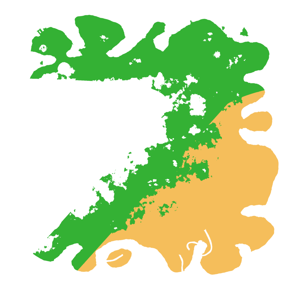 Biome Rust Map: Procedural Map, Size: 4200, Seed: 84657