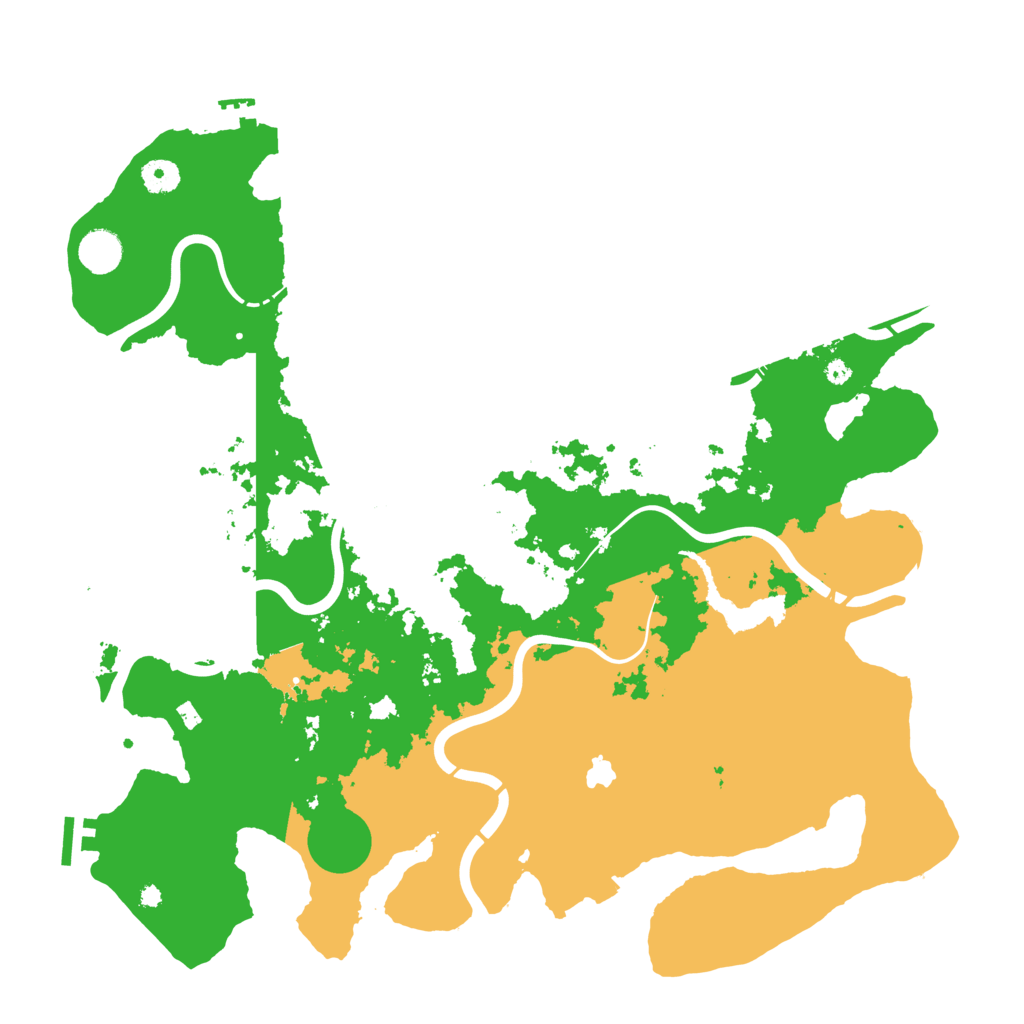Biome Rust Map: Procedural Map, Size: 4250, Seed: 1910077965