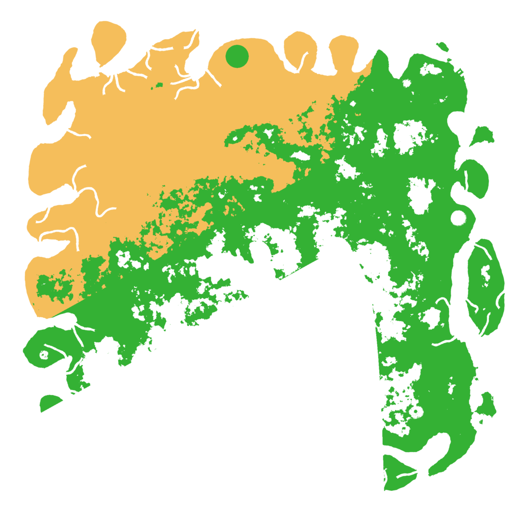 Biome Rust Map: Procedural Map, Size: 6000, Seed: 12878812