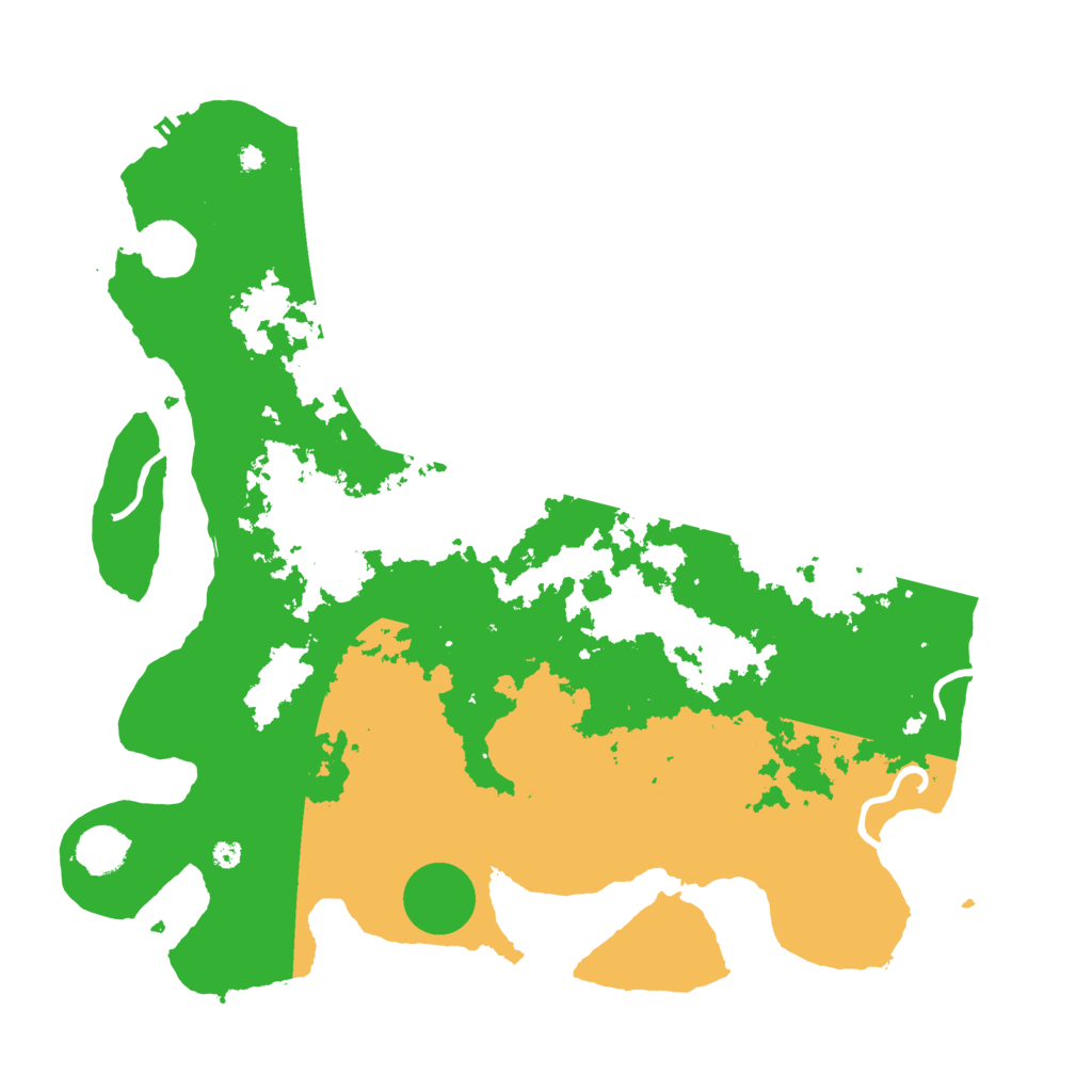 Biome Rust Map: Procedural Map, Size: 4000, Seed: 102786765