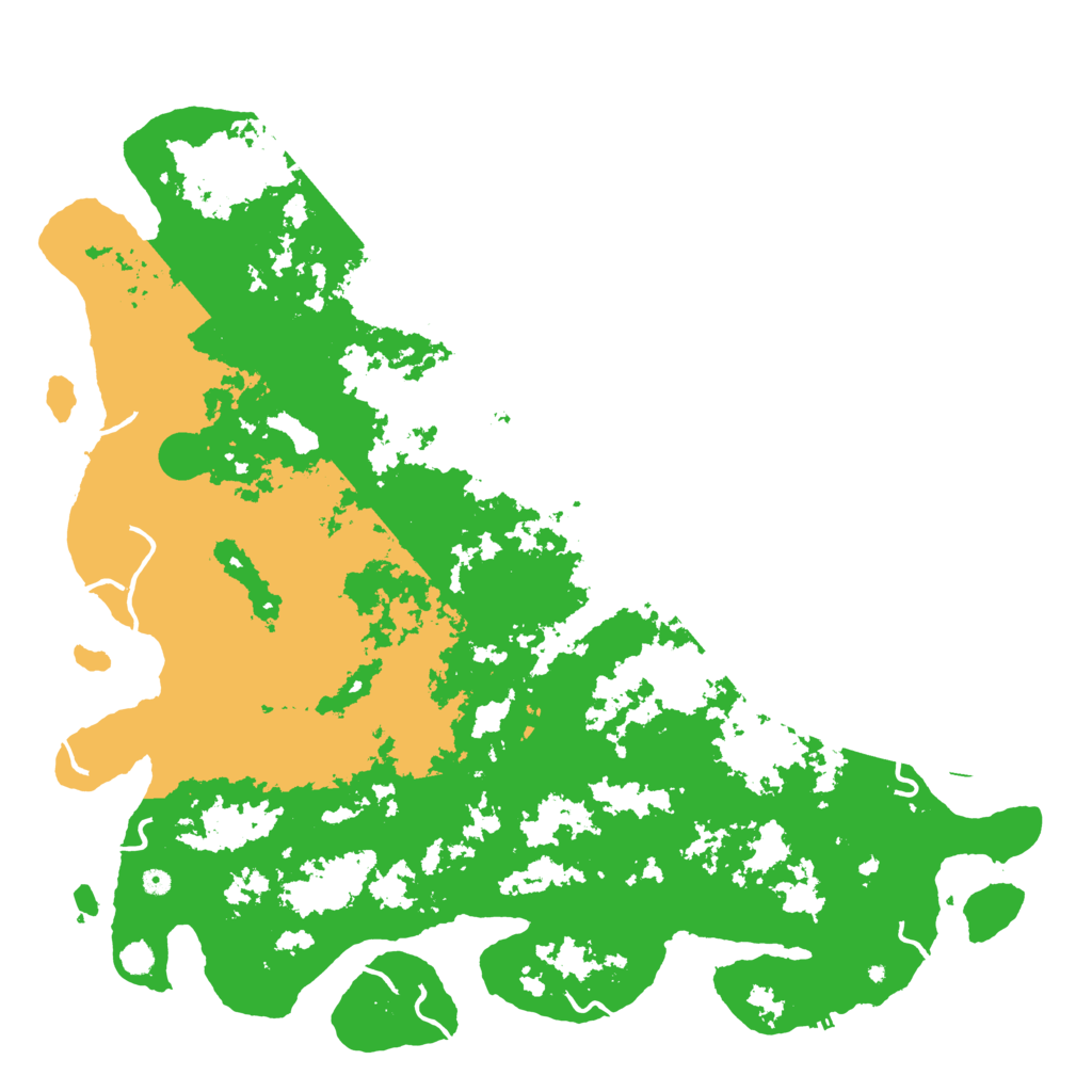 Biome Rust Map: Procedural Map, Size: 6000, Seed: 214743647