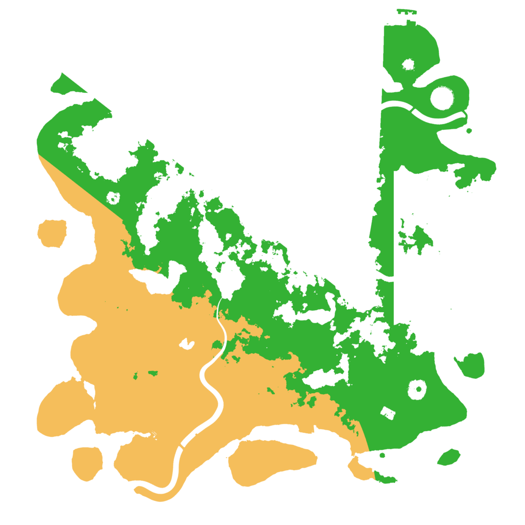 Biome Rust Map: Procedural Map, Size: 4000, Seed: 1160139234