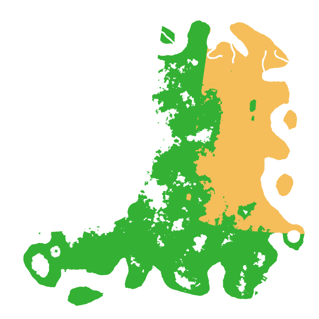 Biome Rust Map: Procedural Map, Size: 4500, Seed: 930141388
