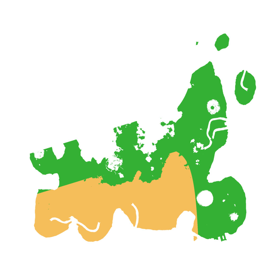 Biome Rust Map: Procedural Map, Size: 3000, Seed: 97716