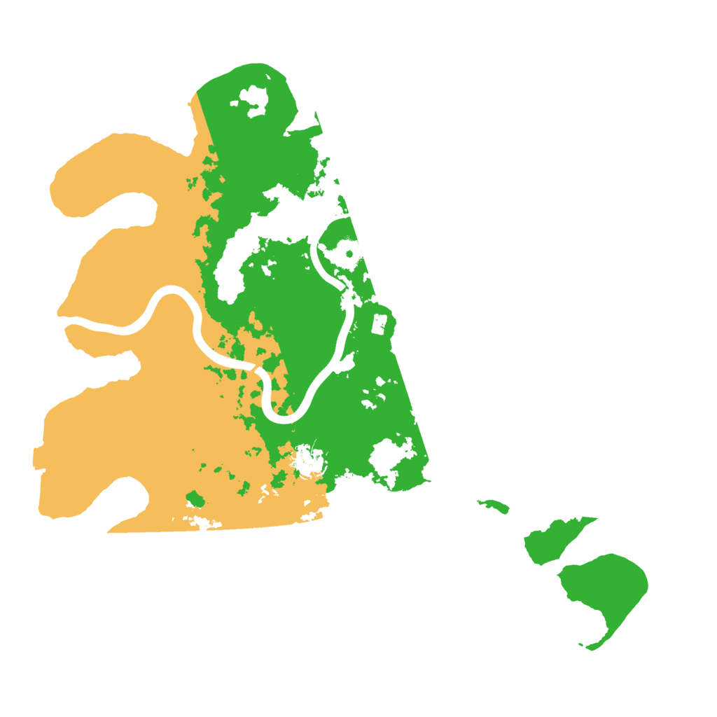 Biome Rust Map: Procedural Map, Size: 3800, Seed: 829373