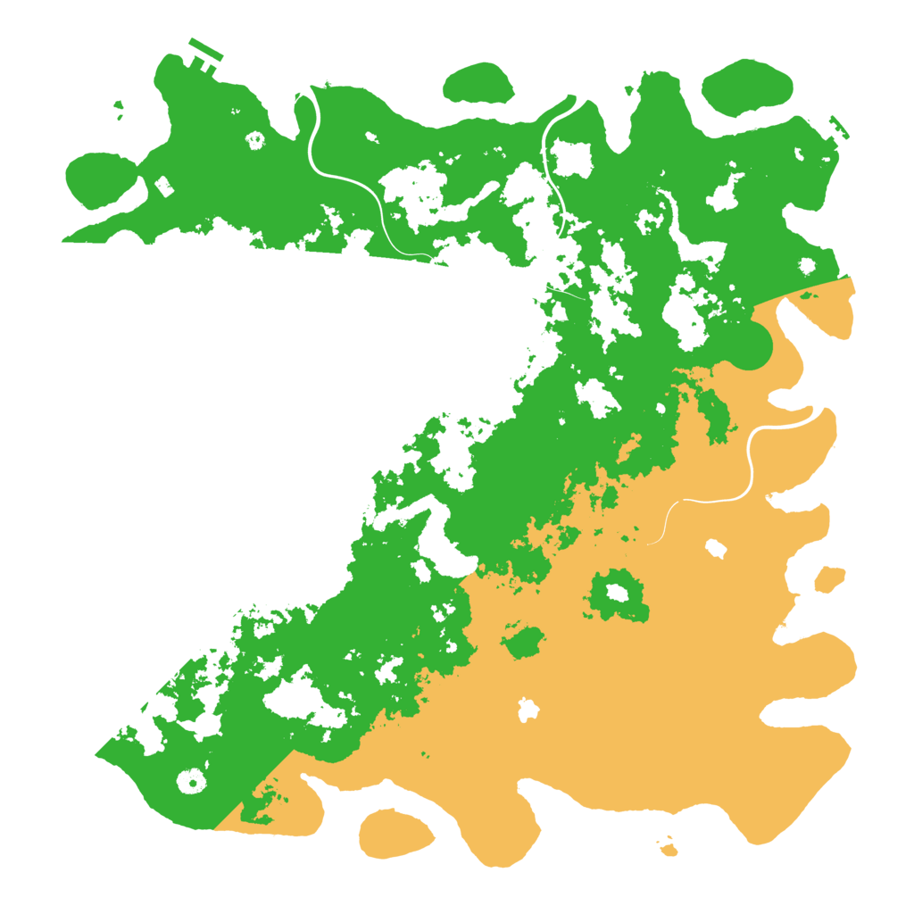 Biome Rust Map: Procedural Map, Size: 5000, Seed: 6065326