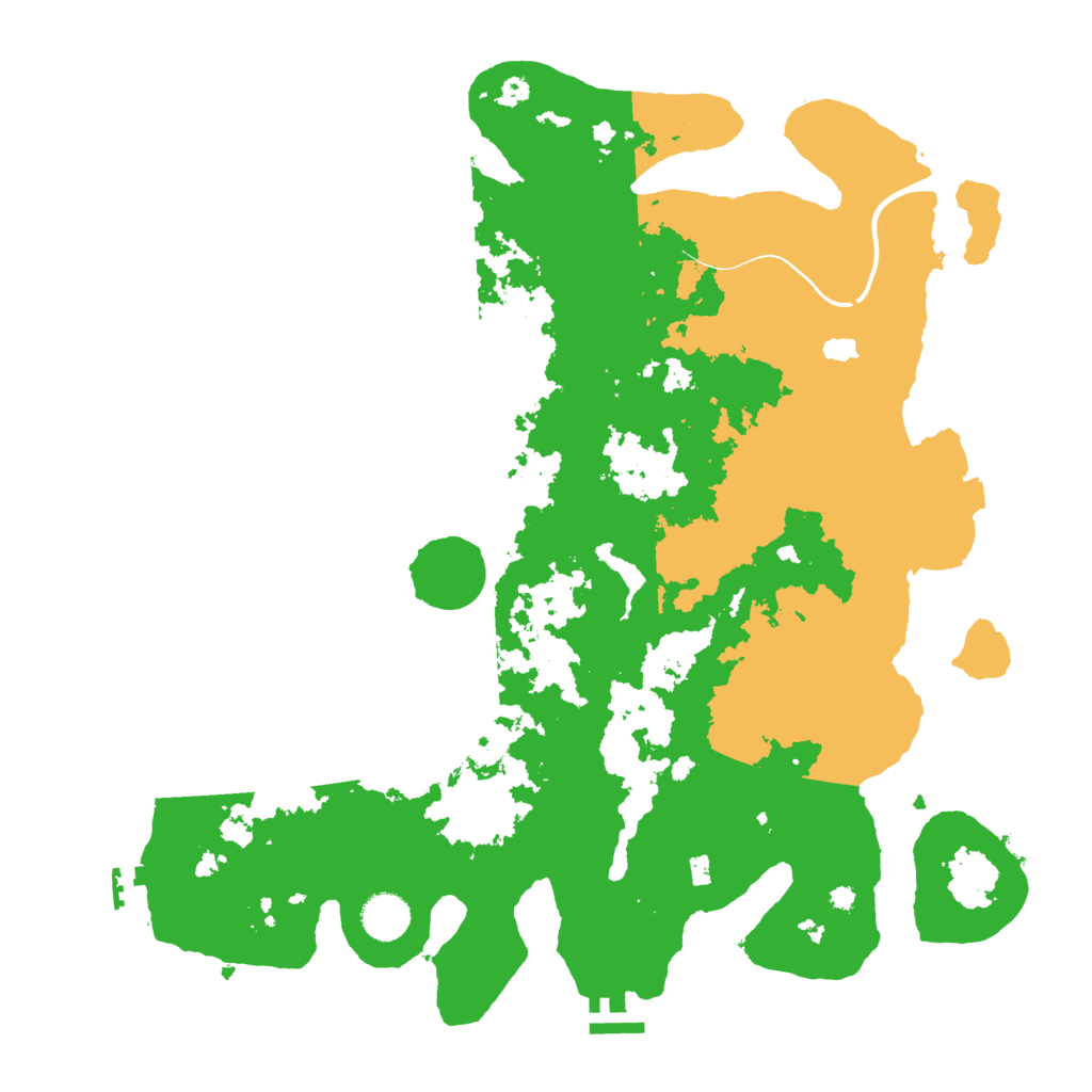 Biome Rust Map: Procedural Map, Size: 4000, Seed: 551925838