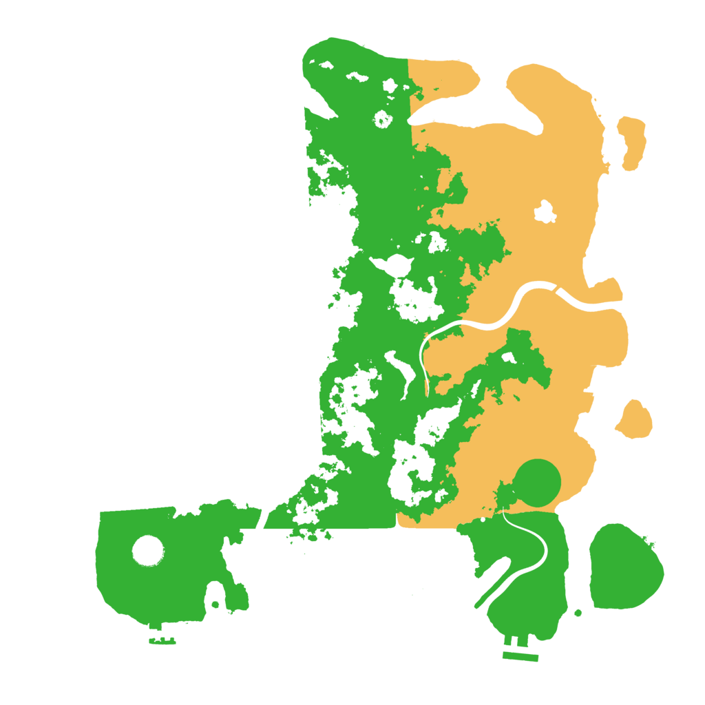 Biome Rust Map: Procedural Map, Size: 4000, Seed: 551925838