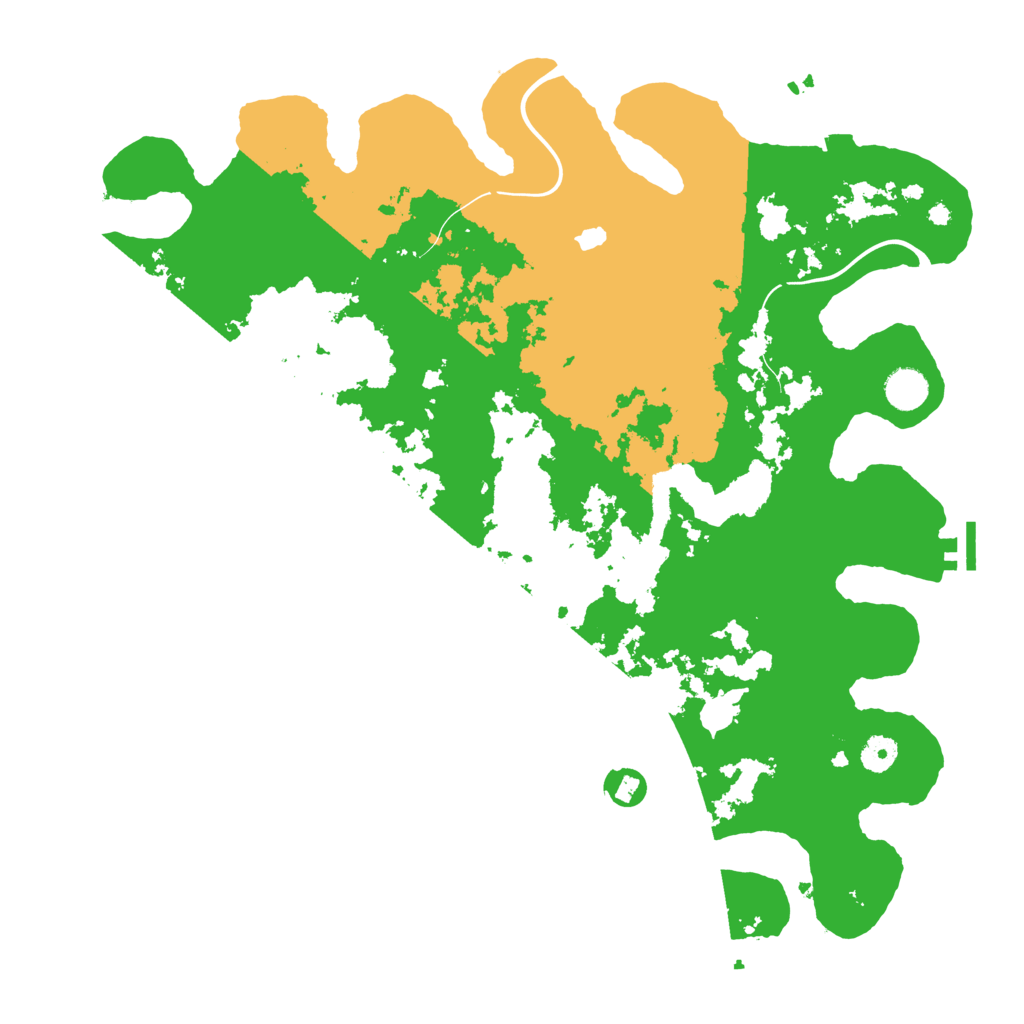 Biome Rust Map: Procedural Map, Size: 4250, Seed: 10201542