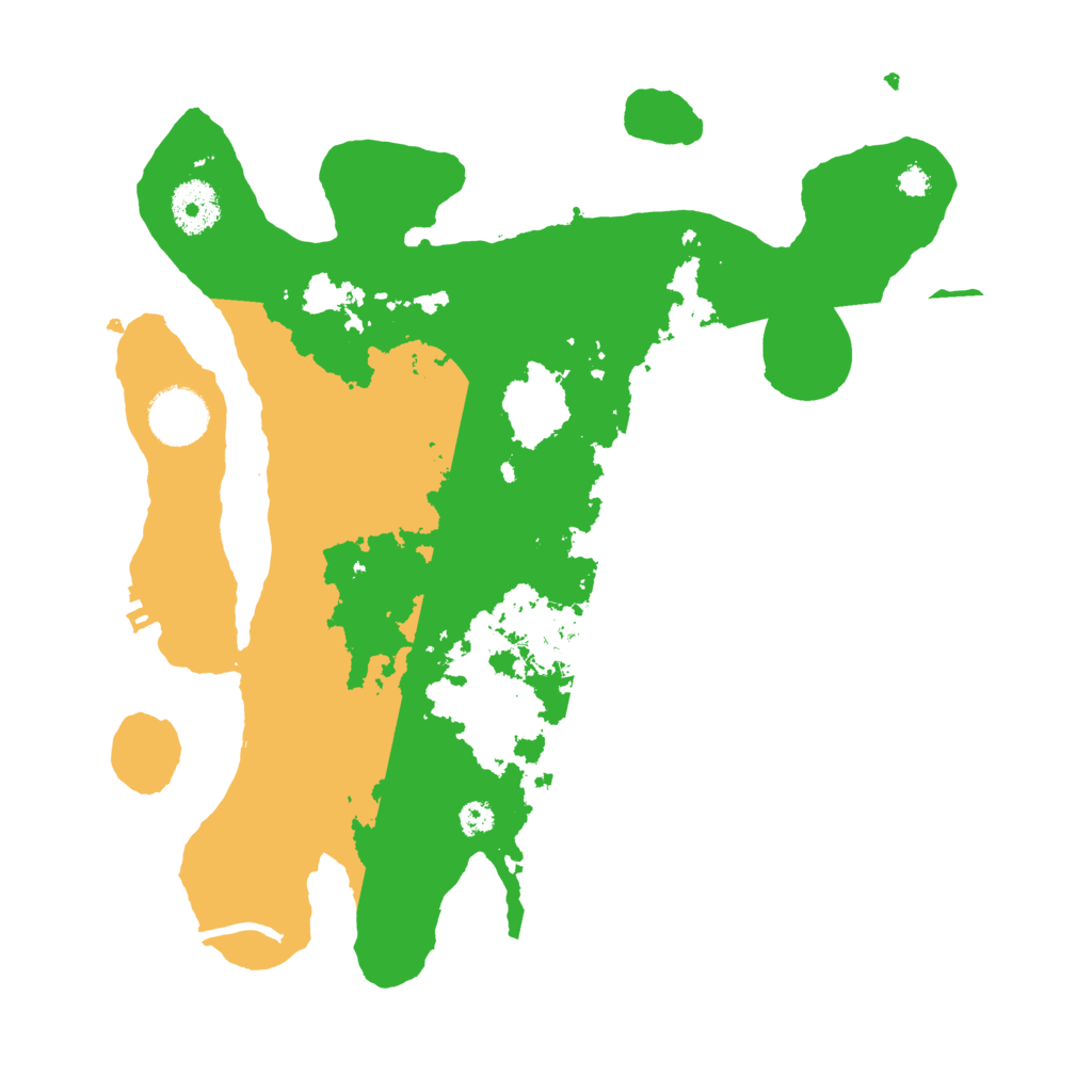 Biome Rust Map: Procedural Map, Size: 3250, Seed: 349875