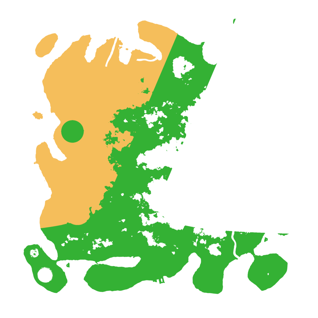 Biome Rust Map: Procedural Map, Size: 3750, Seed: 282596339