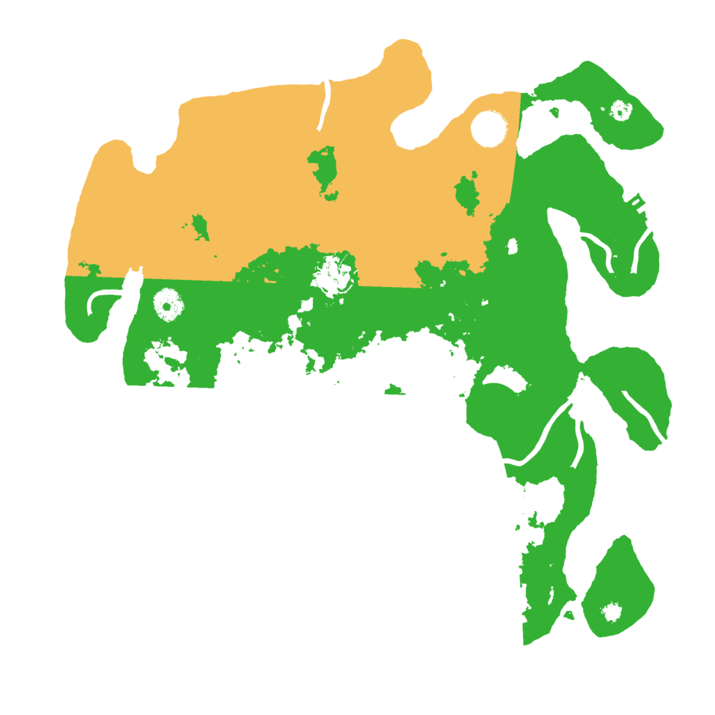 Biome Rust Map: Procedural Map, Size: 3500, Seed: 1012