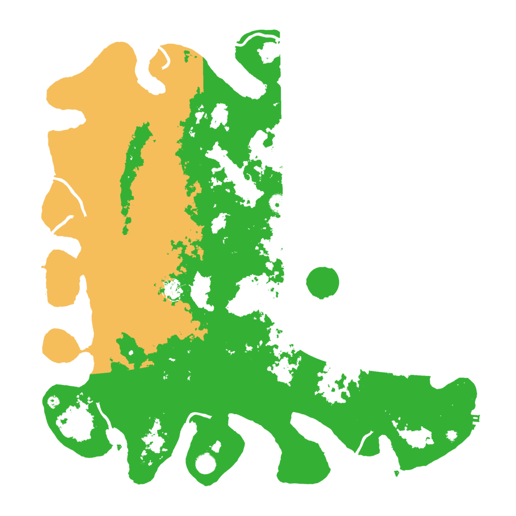 Biome Rust Map: Procedural Map, Size: 4500, Seed: 705700386