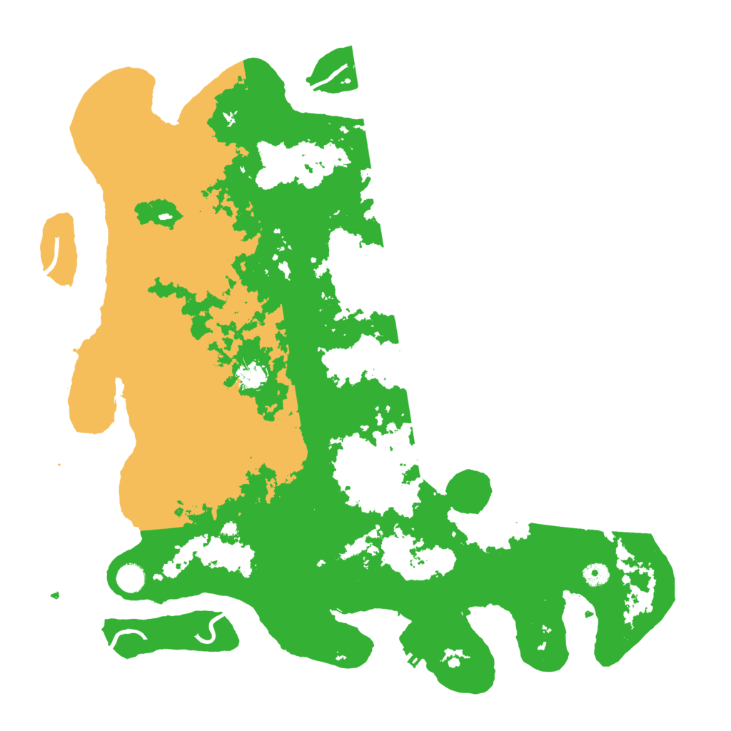 Biome Rust Map: Procedural Map, Size: 4500, Seed: 191047550