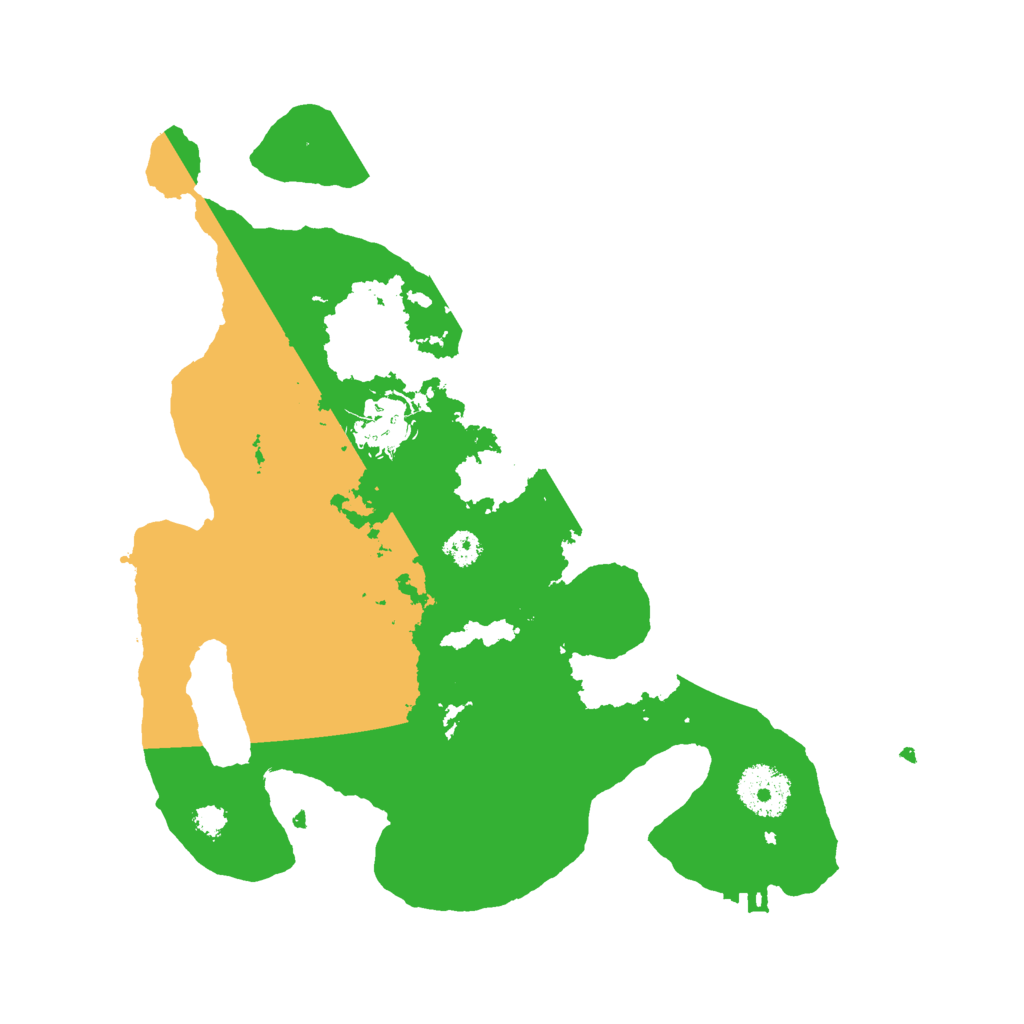 Biome Rust Map: Procedural Map, Size: 3000, Seed: 87934862