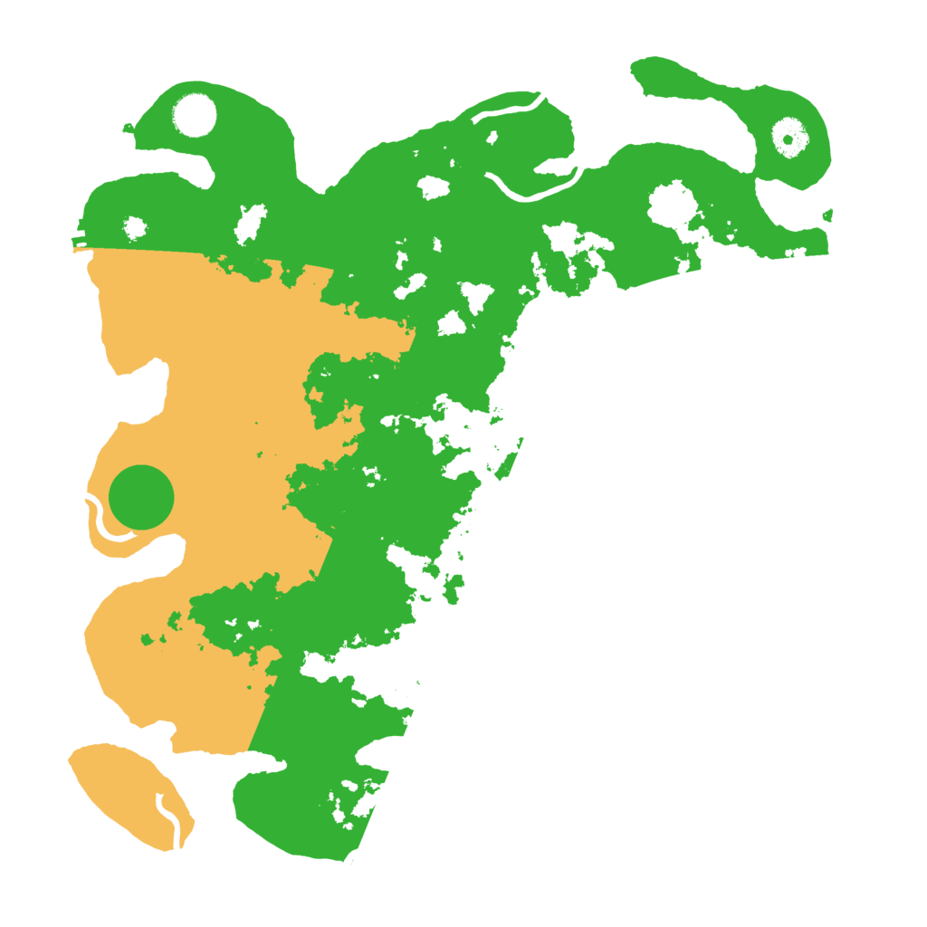 Biome Rust Map: Procedural Map, Size: 3750, Seed: 1389246657