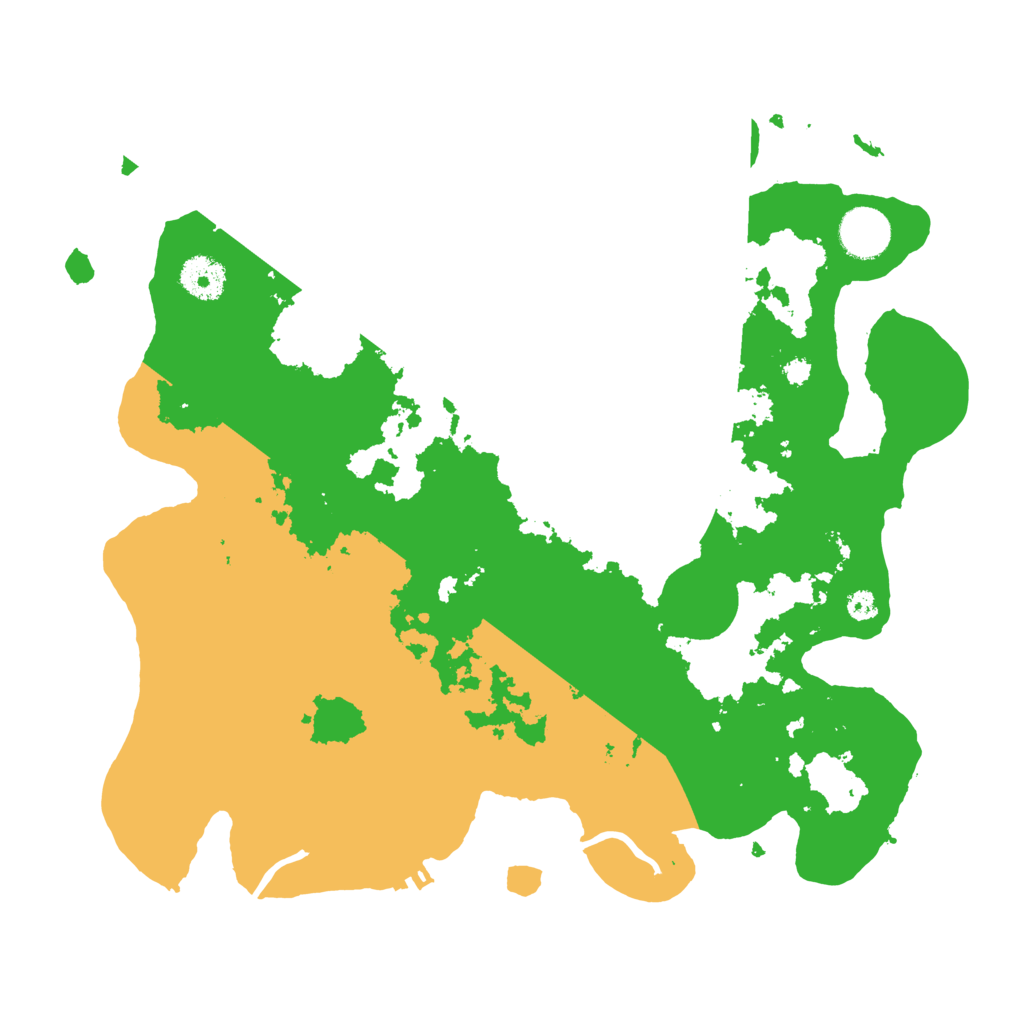 Biome Rust Map: Procedural Map, Size: 3500, Seed: 1809422008