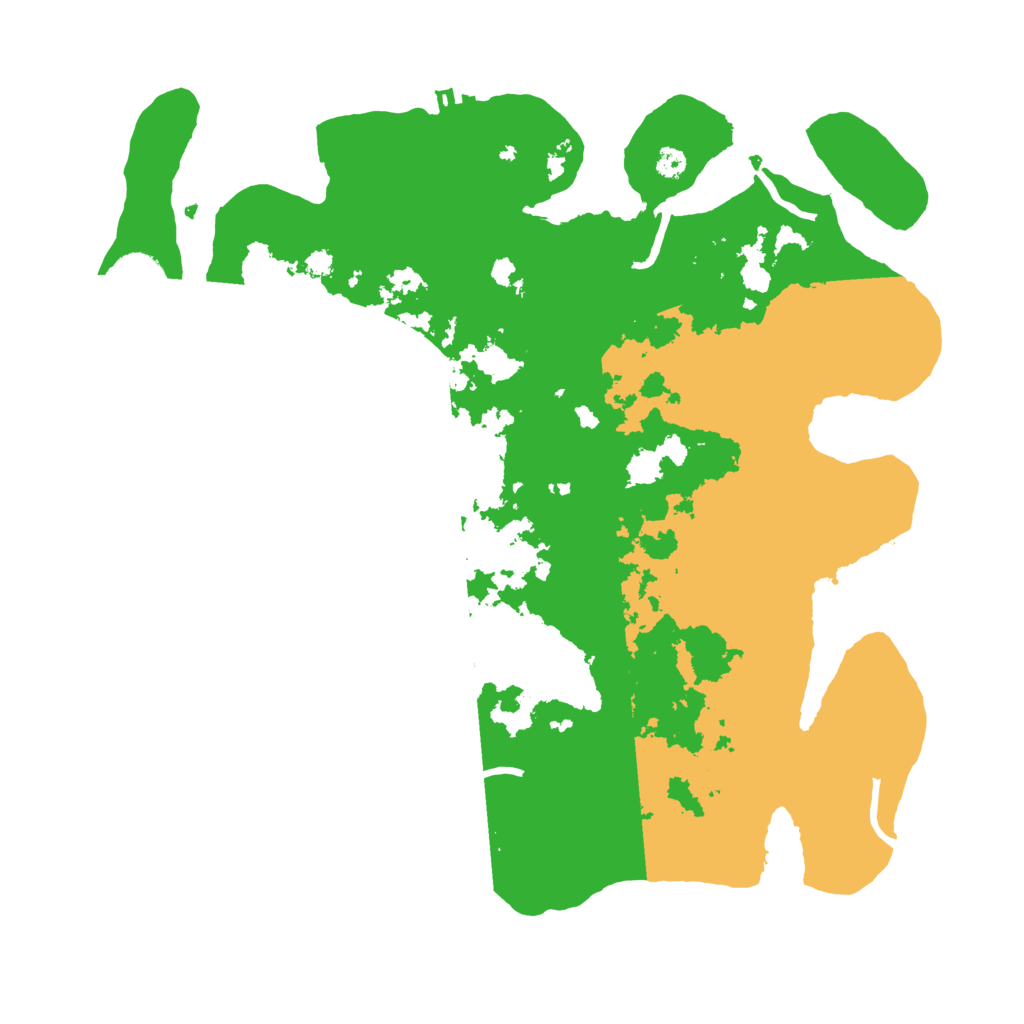 Biome Rust Map: Procedural Map, Size: 3500, Seed: 1626527081