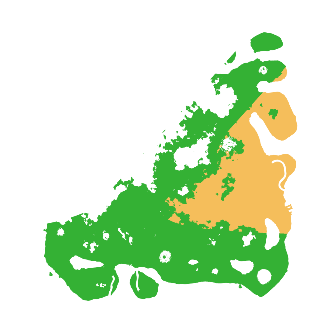 Biome Rust Map: Procedural Map, Size: 4000, Seed: 48382661