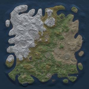 Thumbnail Rust Map: Procedural Map, Size: 4500, Seed: 187812262, 18 Monuments