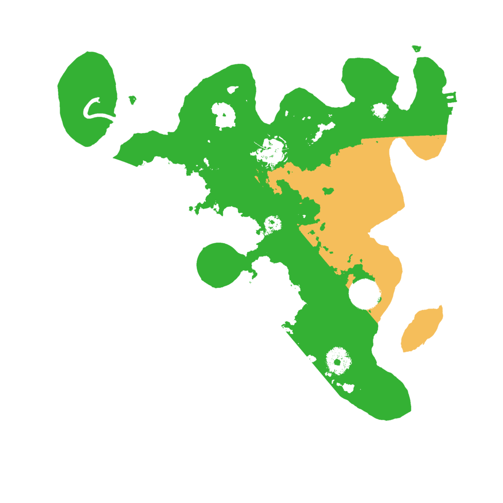 Biome Rust Map: Procedural Map, Size: 3000, Seed: 158795