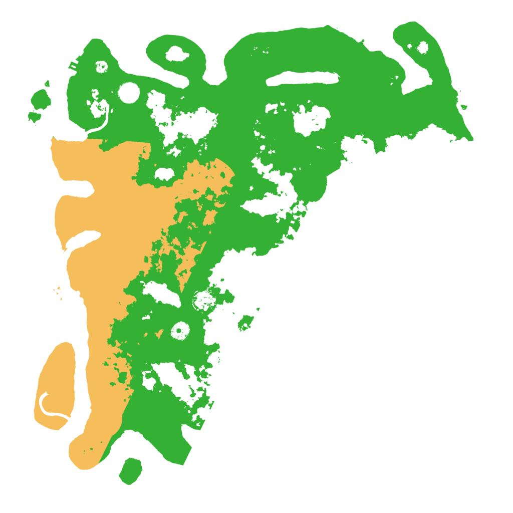 Biome Rust Map: Procedural Map, Size: 4250, Seed: 30205