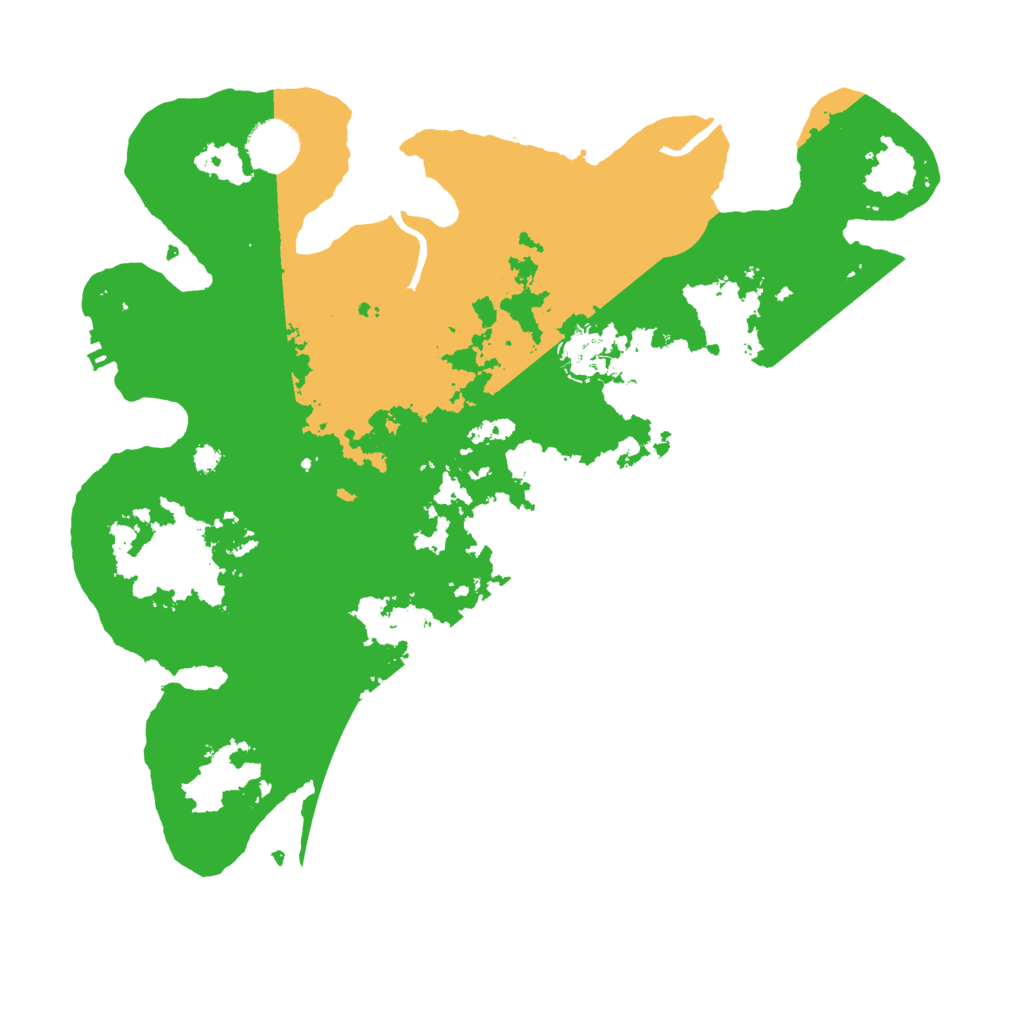 Biome Rust Map: Procedural Map, Size: 3500, Seed: 941069681