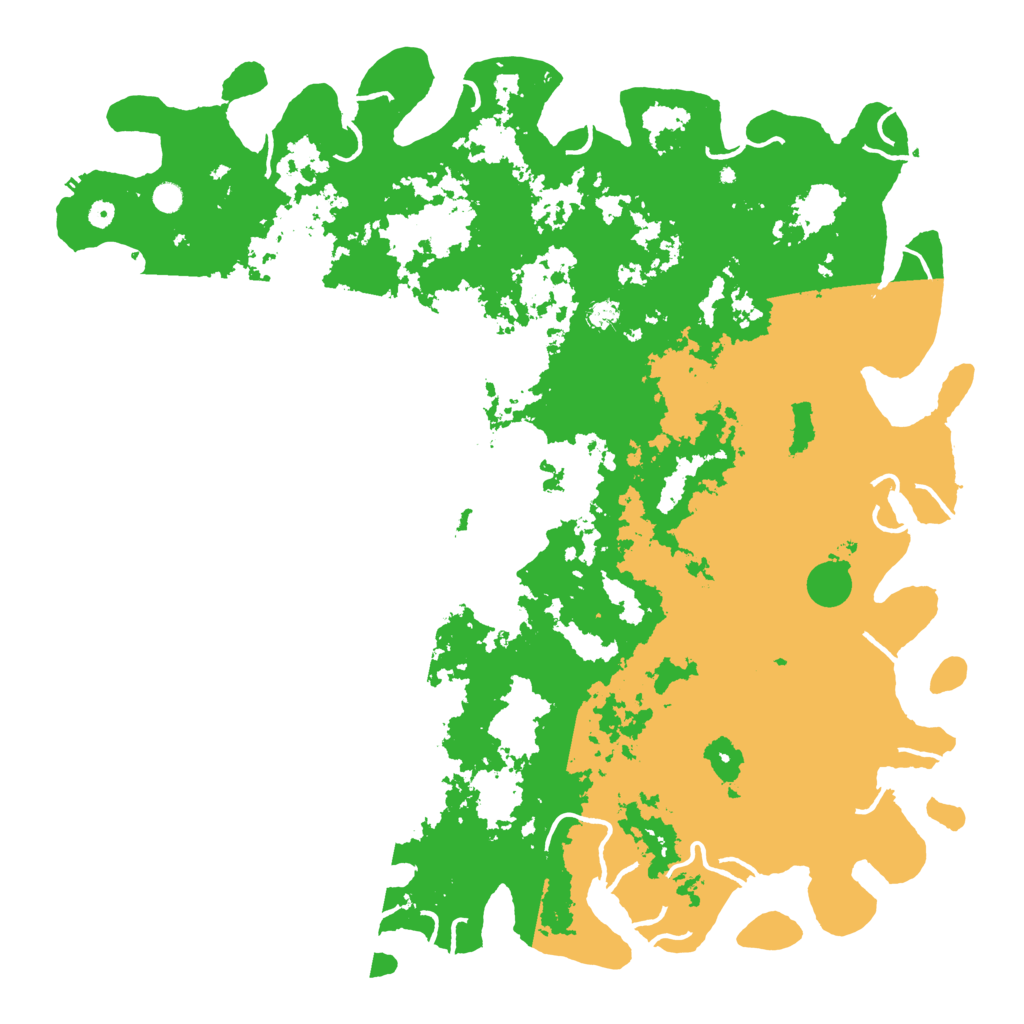 Biome Rust Map: Procedural Map, Size: 6000, Seed: 3816297
