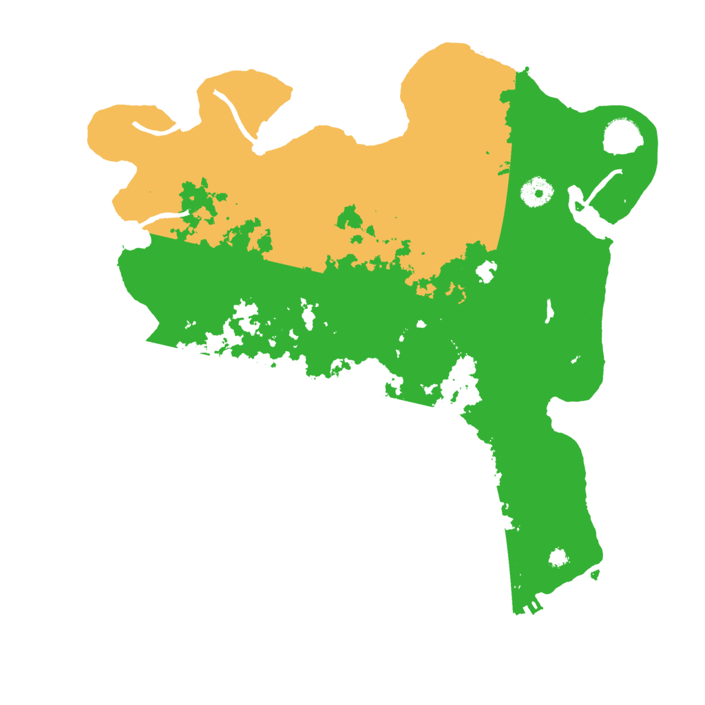 Biome Rust Map: Procedural Map, Size: 3500, Seed: 714167627