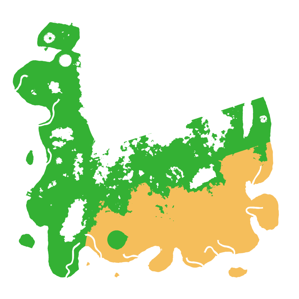 Biome Rust Map: Procedural Map, Size: 4250, Seed: 2027