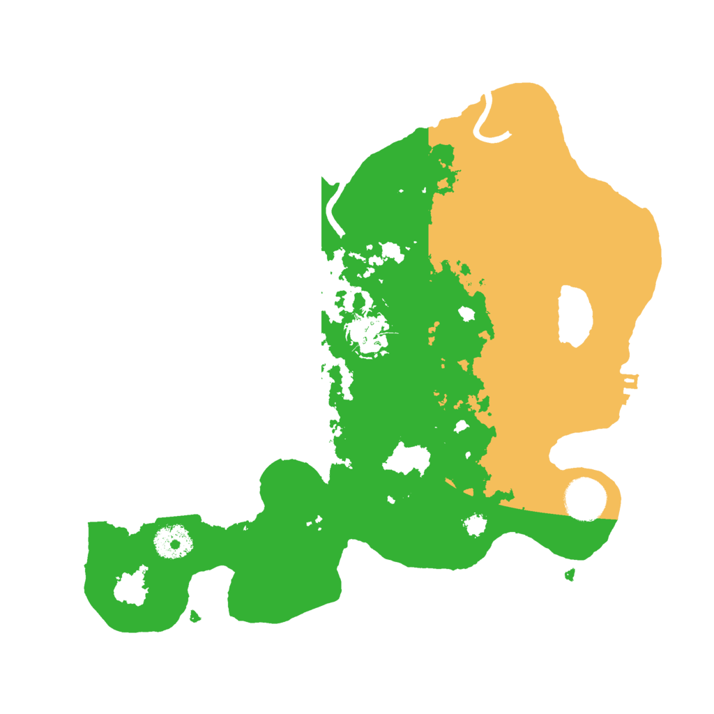 Biome Rust Map: Procedural Map, Size: 3000, Seed: 1623249