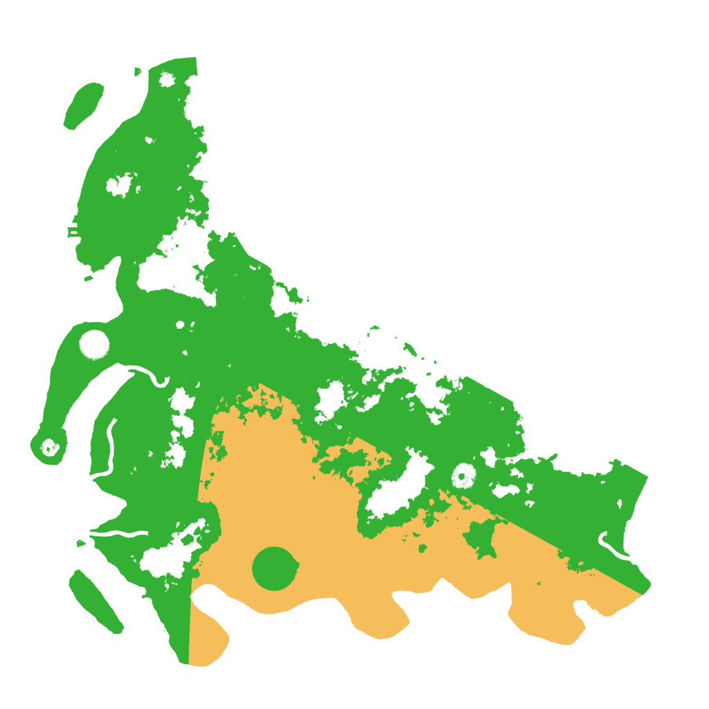 Biome Rust Map: Procedural Map, Size: 4250, Seed: 155588256