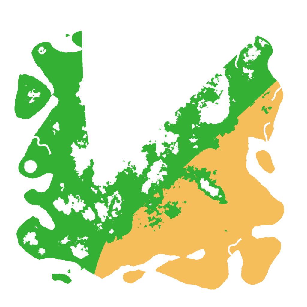 Biome Rust Map: Procedural Map, Size: 4250, Seed: 889509974