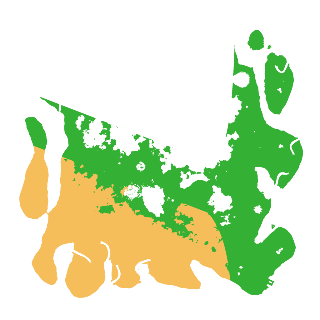 Biome Rust Map: Procedural Map, Size: 3700, Seed: 63653745